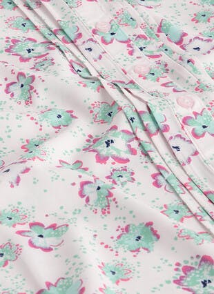 Easy Care Floral Print Blouse