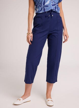 Pure Cotton Chambray Trouser