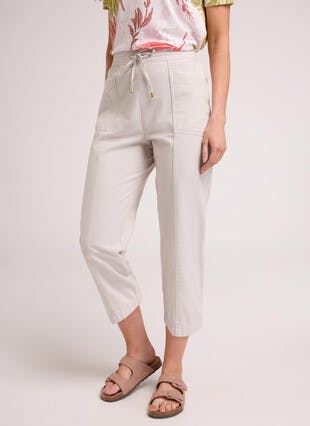 Pure Cotton Chambray Trouser