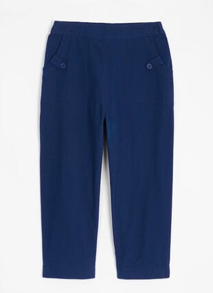 Pure Cotton Crop Trousers