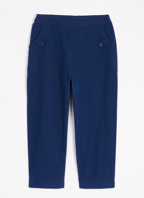 Pure Cotton Crop Trousers