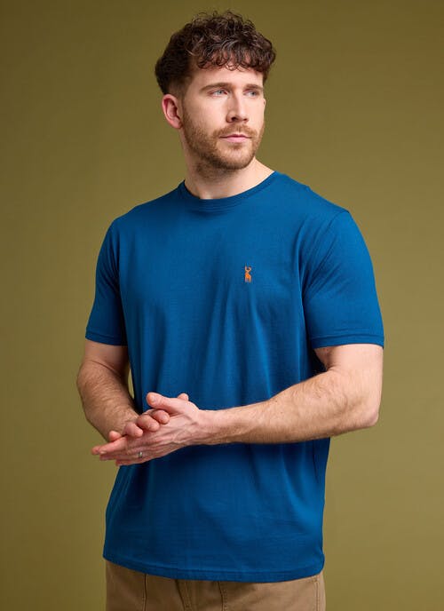 Pure Cotton Jersey Logo T-Shirt