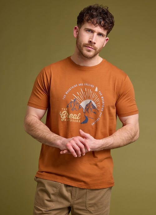 Pure Cotton Jersey Printed T- Shirt