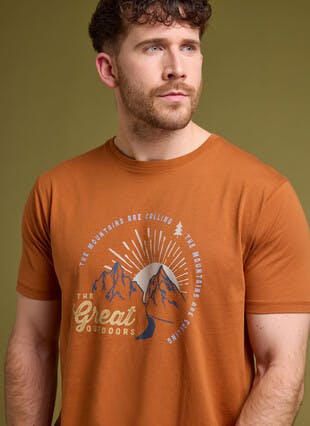 Pure Cotton Jersey Printed T- Shirt