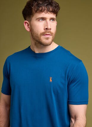 Pure Cotton Jersey Logo T-Shirt