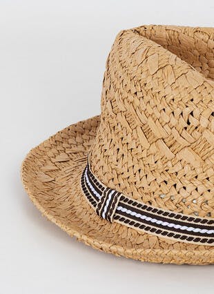 Straw Trilby 