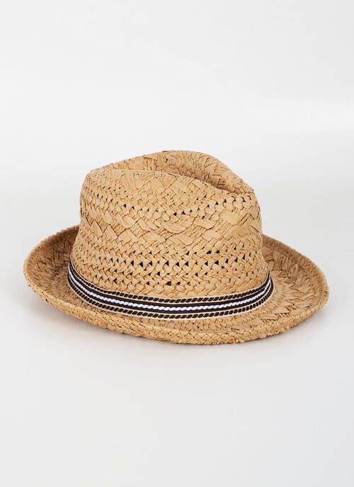 Straw Trilby 