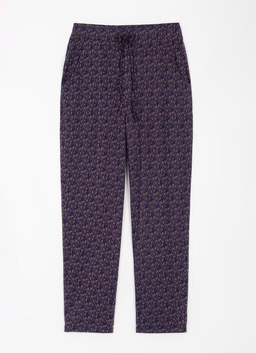 Jersey Pull On Aztec Print Trouser