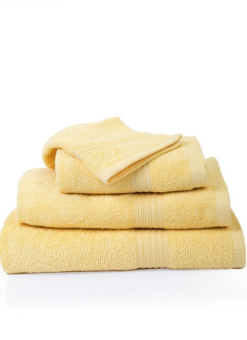 Cotton Extra Soft Lemon Towels