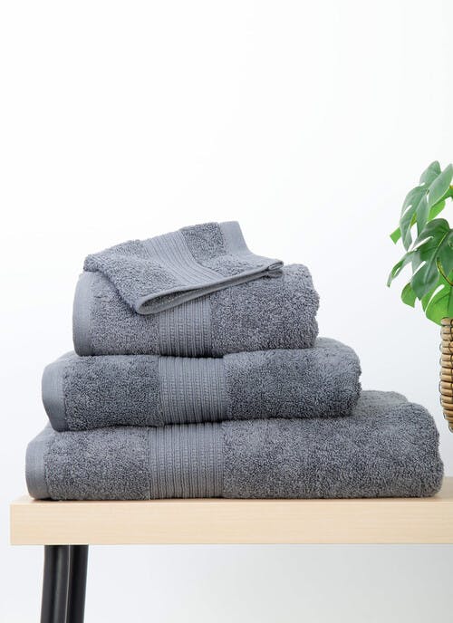Cotton Luxury Egyptian Charcoal Towels