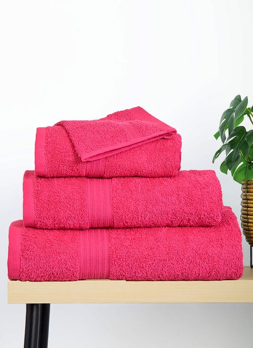 Cotton Extra Soft Pink Towels