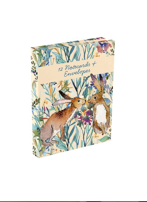 Kissing Hares Notecard Wallet