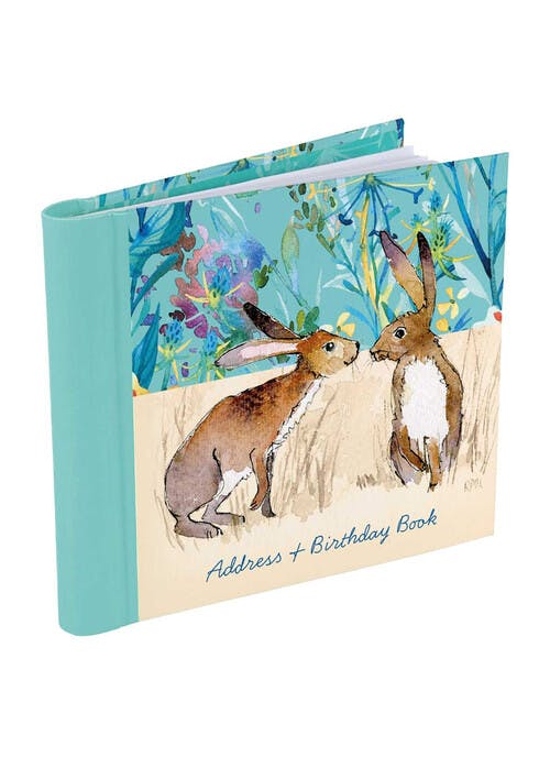Kissing Hares Address & Birthday Book