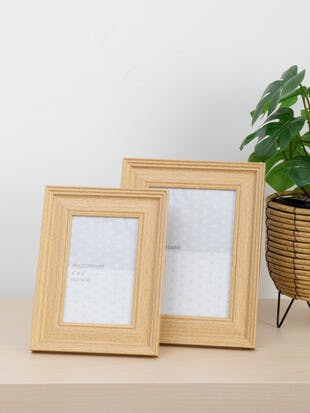 Natural Wood Photo Frame 7x5"