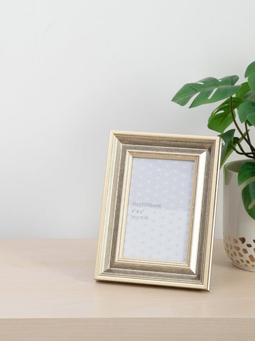 Burnished Gold Photo Frame 6x4"