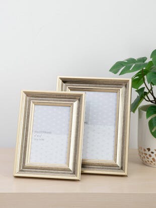 Burnished Gold Photo Frame 6x4"