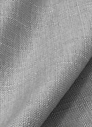 Harlow Textured Weave Ochre Eyelet Door Curtain