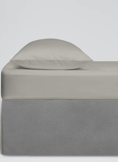 Cotton 200 Thread Count Grey Bed Sheets