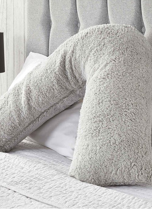 Teddy Fleece V-Shaped Pillow