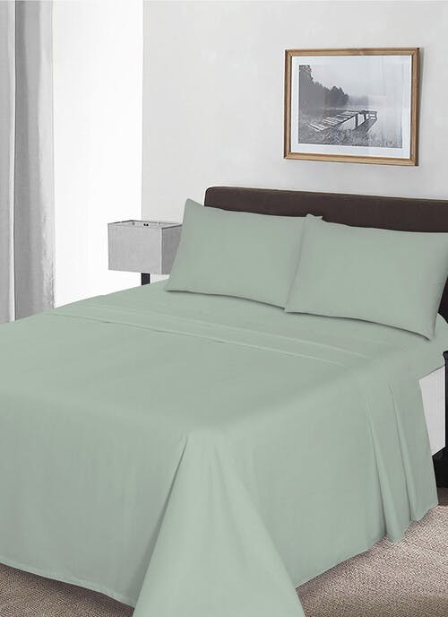 Soft Touch Sage Green Bed Sheets