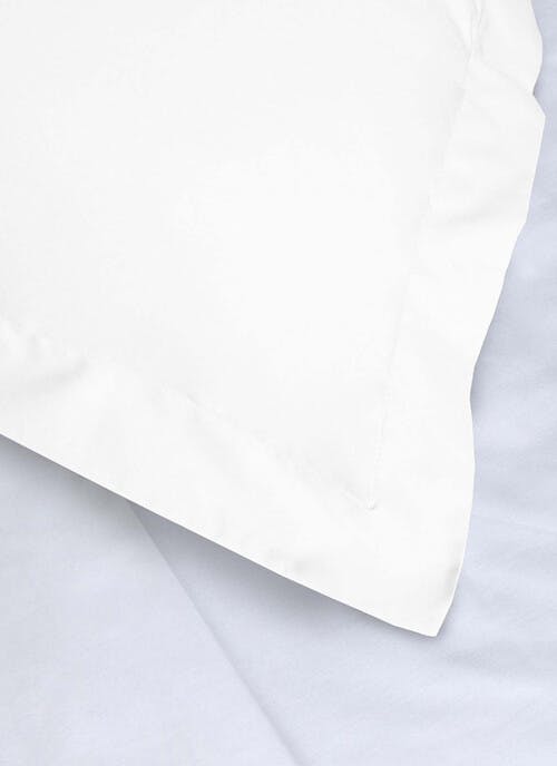 Cotton 200 Thread Count White Oxford Pillowcase Pair