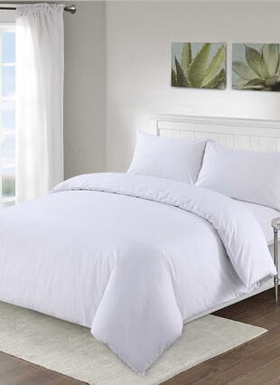 Soft Touch White Duvet Set
