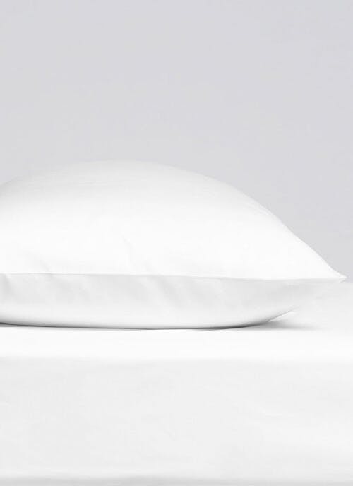 Cotton 200 Thread Count White Pillowcase Pair