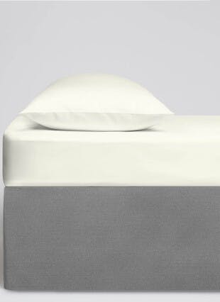 Cotton 200 Thread Count Cream Pillowcase Pair