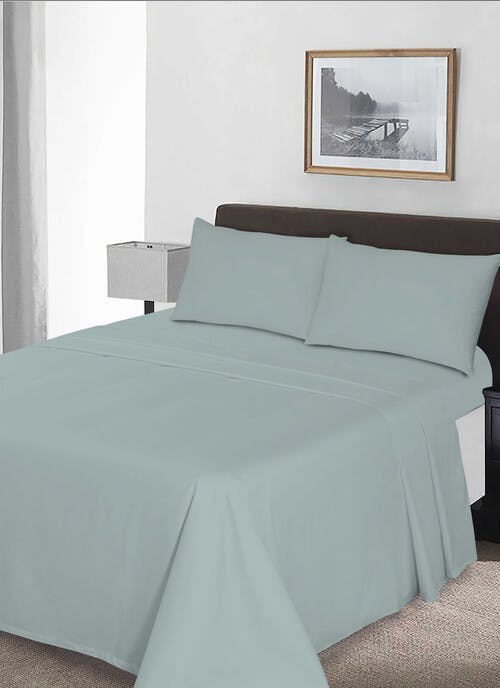 Soft Touch Duck Egg Pillowcase Pair