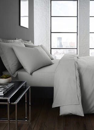 Soft Touch Grey Pillowcase Pair