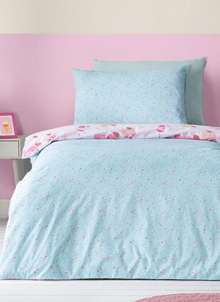 Catherine Lansfield Kids Sweet Treats Pink Duvet Set