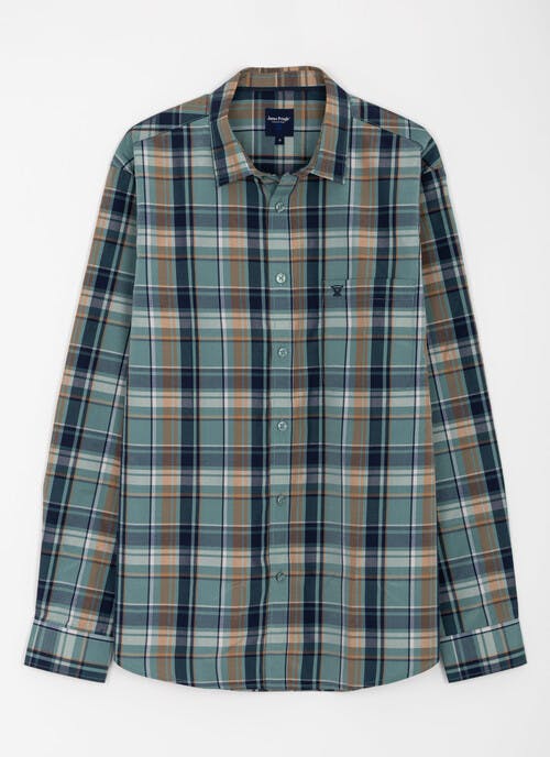 Cotton Blend Easy Care Long Sleeve Shirt