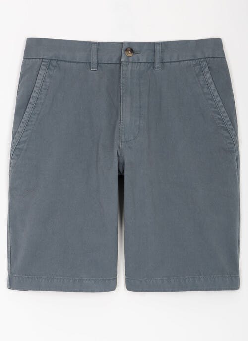 Regular Fit Cotton Garment Dyed Chino Short