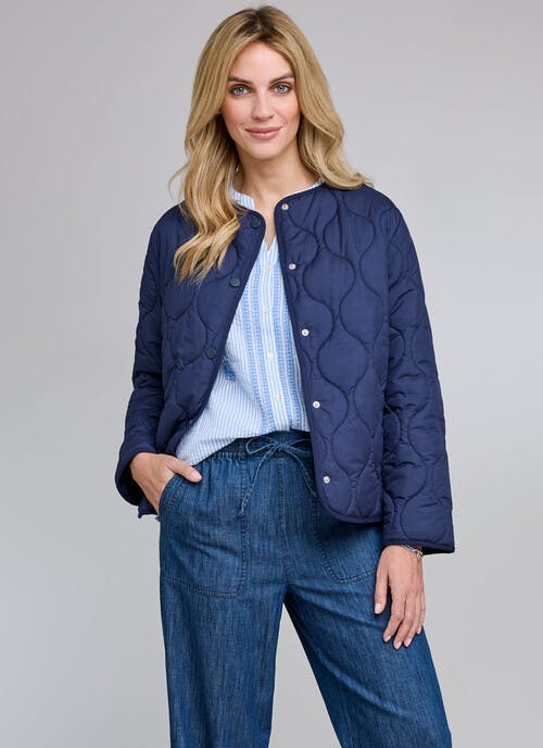 Smooth Touch Quilted Padded Jacket