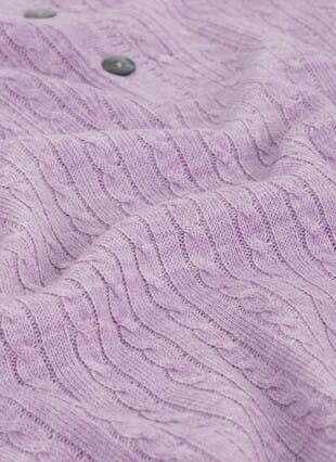 Cable Knit Henley Jumper