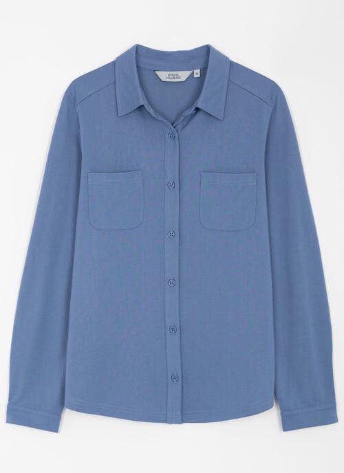 Relaxed Button Through Blouse