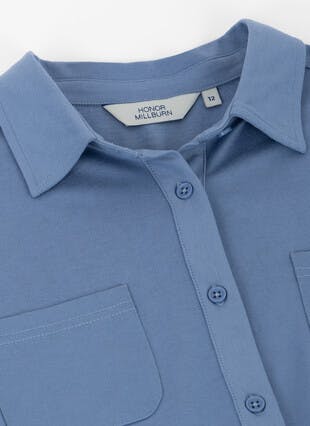Relaxed Button Through Blouse
