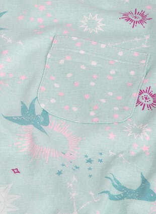 Pure Cotton Printed Nightdress