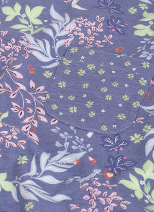 Pure Cotton Printed Nightdress