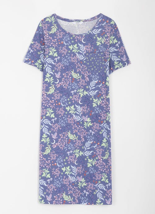Pure Cotton Printed Nightdress