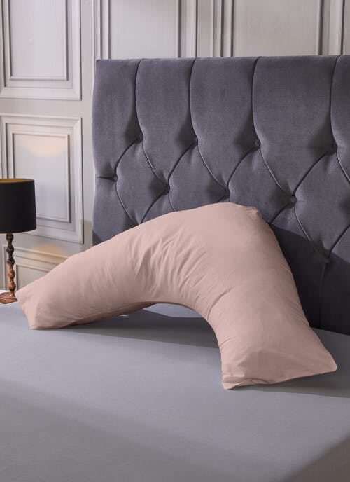Easy Care Pink V-Shape Pillowcase