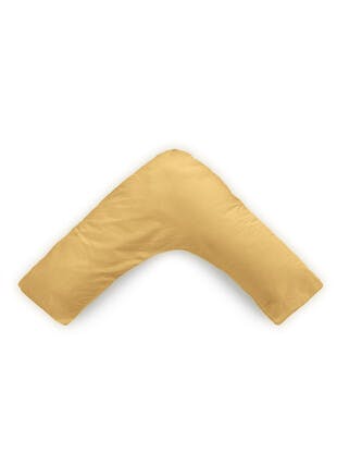 Easy Care Ochre V-Shape Pillowcase