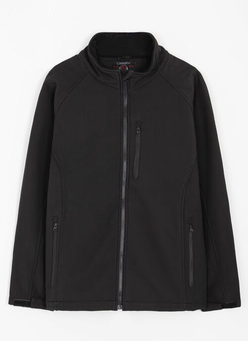 Fleece Lined Water Repellent Soft Shell Jacket