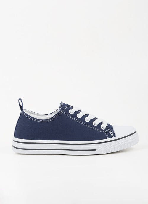 Lace up Canvas Trainer