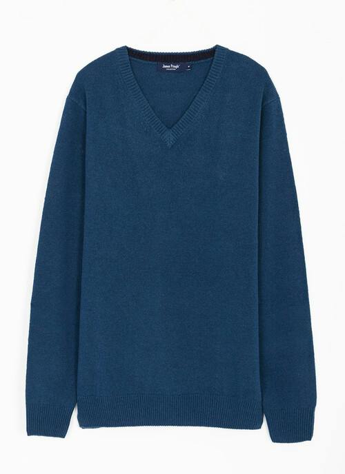 Pure Lambswool V Neck Jumper