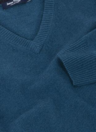 Pure Lambswool V Neck Jumper