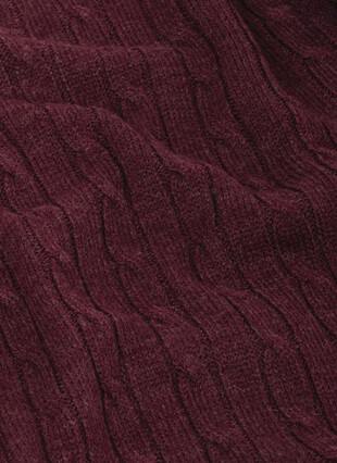 Pure Lambswool Cable Crew Neck Jumper