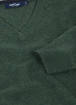 Pure Lambswool V Neck Jumper