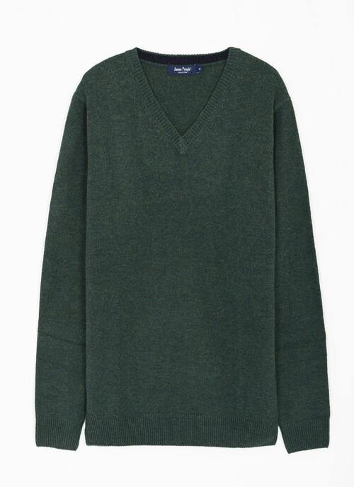 Pure Lambswool V Neck Jumper