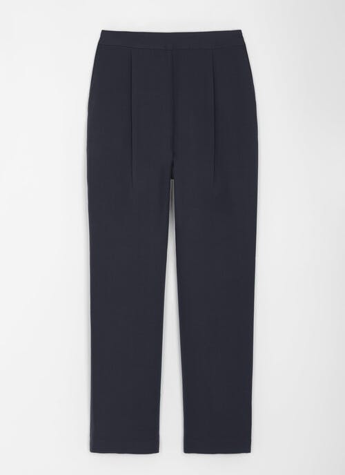 Pleated Pull On Trousers